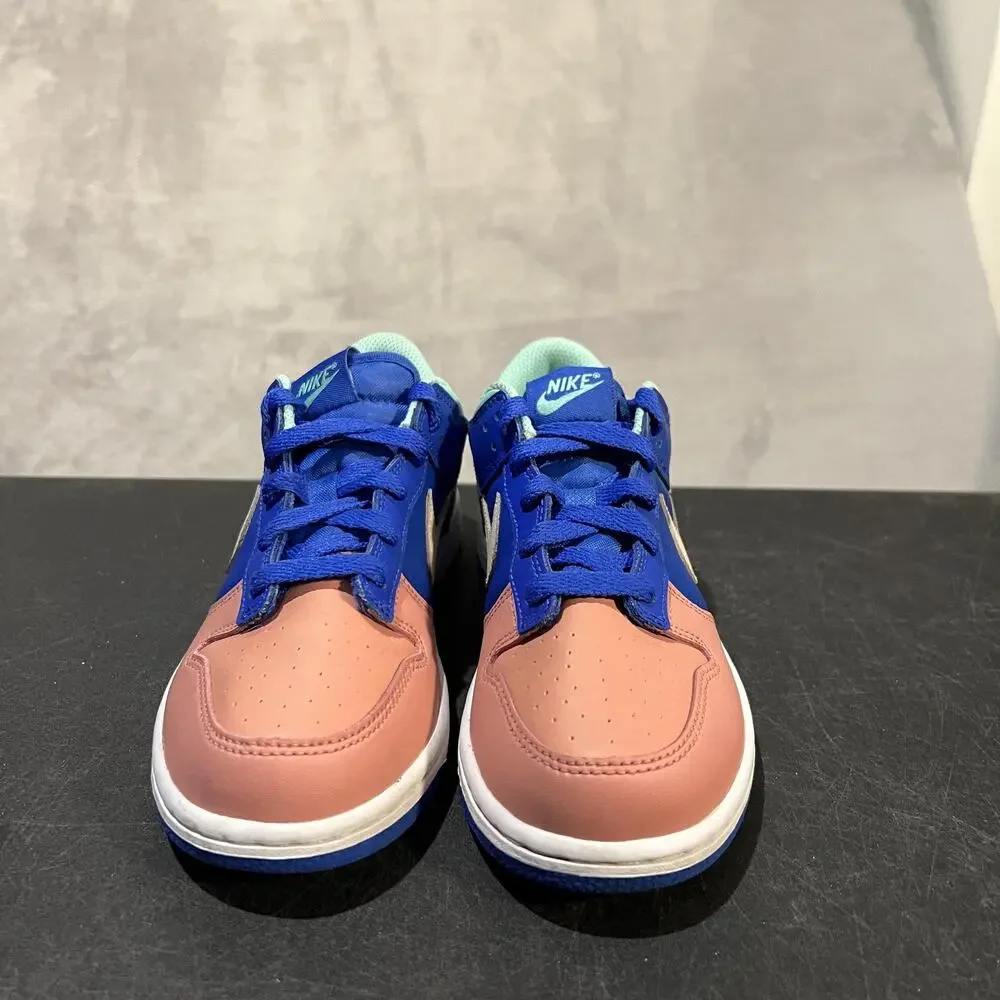 Nike Dunk Low Shoes Youth Size 3Y Salmon Toe DZ2874-400 Sneakers
